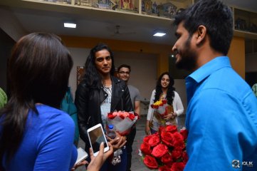 PV Sindhu Watched Ekkadiki Pothavu Chinnavada